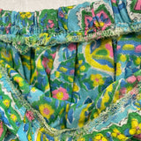 1960s Paisley Floral Skirt
