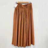 Burnt Orange Midi Skirt Waist 30" RVD