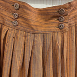 Burnt Orange Midi Skirt Waist 30" RVD