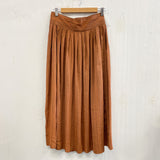Burnt Orange Midi Skirt Waist 30" RVD