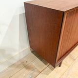 J Clausen for Brande Teak Tambour Door Buffet