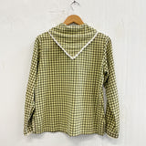 60s/70s Yellow Flannel Scout Top