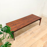 Johannes Andersen Rosewood Hidden Leaf Coffee Table