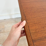 Danish Teak Expandable Dining Table