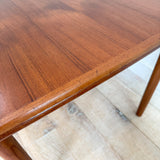 Danish Teak Expandable Dining Table