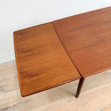 Danish Teak Expandable Dining Table