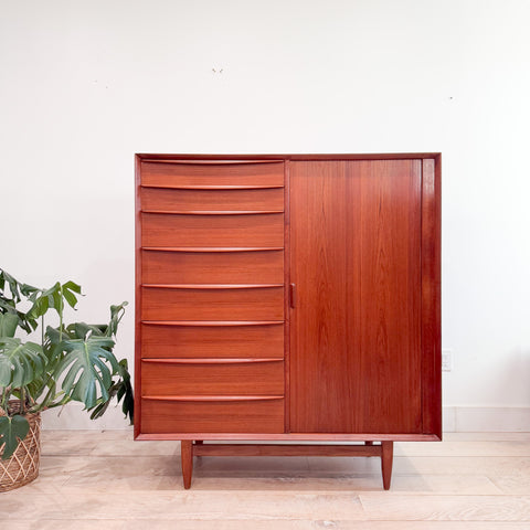 Danish Teak Falster Armoire (B)