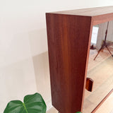 Danish Teak Curio Cabinet