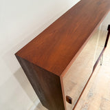 Danish Teak Curio Cabinet