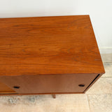 Danish Teak Credenza by Dux