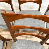 Set of 6 Lane Rhythm Dining Chairs - New Upholstery