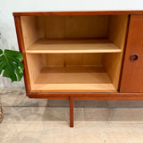 Danish Teak Credenza by Dux