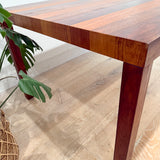 Mid Century Parsons Dining Table by Drylund