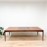 Lane Rhythm Walnut Dining Table - 2 Leaves