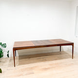 Lane Rhythm Walnut Dining Table - 2 Leaves