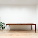 Lane Rhythm Walnut Dining Table - 2 Leaves