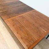 Lane Rhythm Walnut Dining Table - 2 Leaves