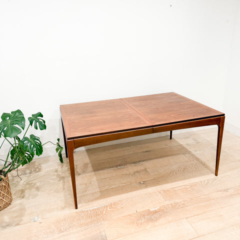 Lane Rhythm Walnut Dining Table - 2 Leaves
