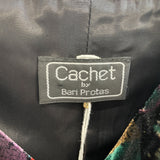 Vintage Cachet Velvet Blouse