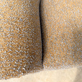 Mid Century Lounge Chair - New Gold/Grey Boucle