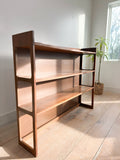 Vintage Walnut Bookshelf