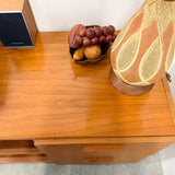 Teak Media/Storage Console