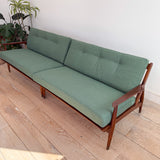 Mid Century 2 Part Sofa - New Upholstery