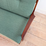 Mid Century 2 Part Sofa - New Upholstery
