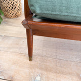 Mid Century 2 Part Sofa - New Upholstery