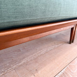 Mid Century 2 Part Sofa - New Upholstery