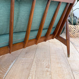 Mid Century 2 Part Sofa - New Upholstery