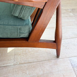 Mid Century 2 Part Sofa - New Upholstery