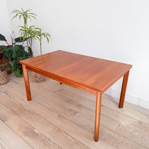BRDR Furbo Danish Teak Expandable Dining Table