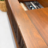 Walnut Brasilia Stereo Console Modern RetroMod