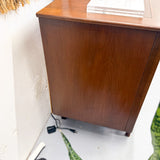 Walnut Brasilia Stereo Console Modern RetroMod