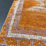 Orange/Mauve Runner 3’2x10’8