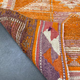 Orange/Mauve Runner 3’2x10’8