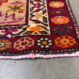 Burgundy Turkish Runner 3’1x8’1