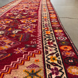 Burgundy Turkish Runner 3’1x8’1