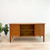 Mid Century Walnut Desk - Made in Sweden