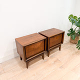 Pair of Mid Century United Nightstands