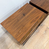 Pair of Mid Century United Nightstands
