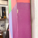 Lucille McBeth Vertical 1974 Abstract Painting