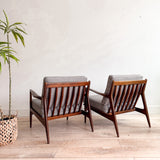 Pair of Kofod Larsen Lounge Chairs