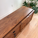 Mid Century Brutalist Tobago Credenza