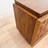 Mid Century Brutalist Tobago Credenza