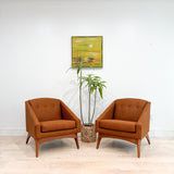 Pair of Kroehler Chairs- New Upholstery