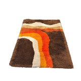 Vintage Rya Rug 52”x71”