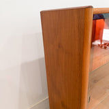 Danish Teak Lighted Curio