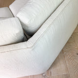 70s Time Capsule White Sectional Sofa